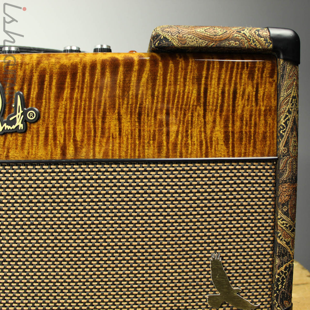 2015 Paul Reed Smith PRS HXDA 50 Watt Amplifier Head Paisley/Amber Flame W/ ROAD CASE