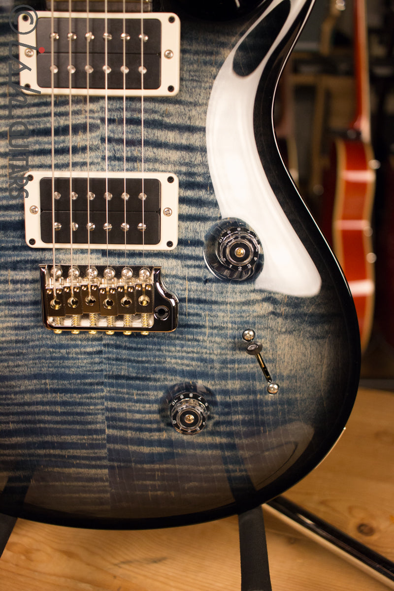 Paul Reed Smith PRS Custom 24 Custom Color Faded Whale Blue Smokewrap