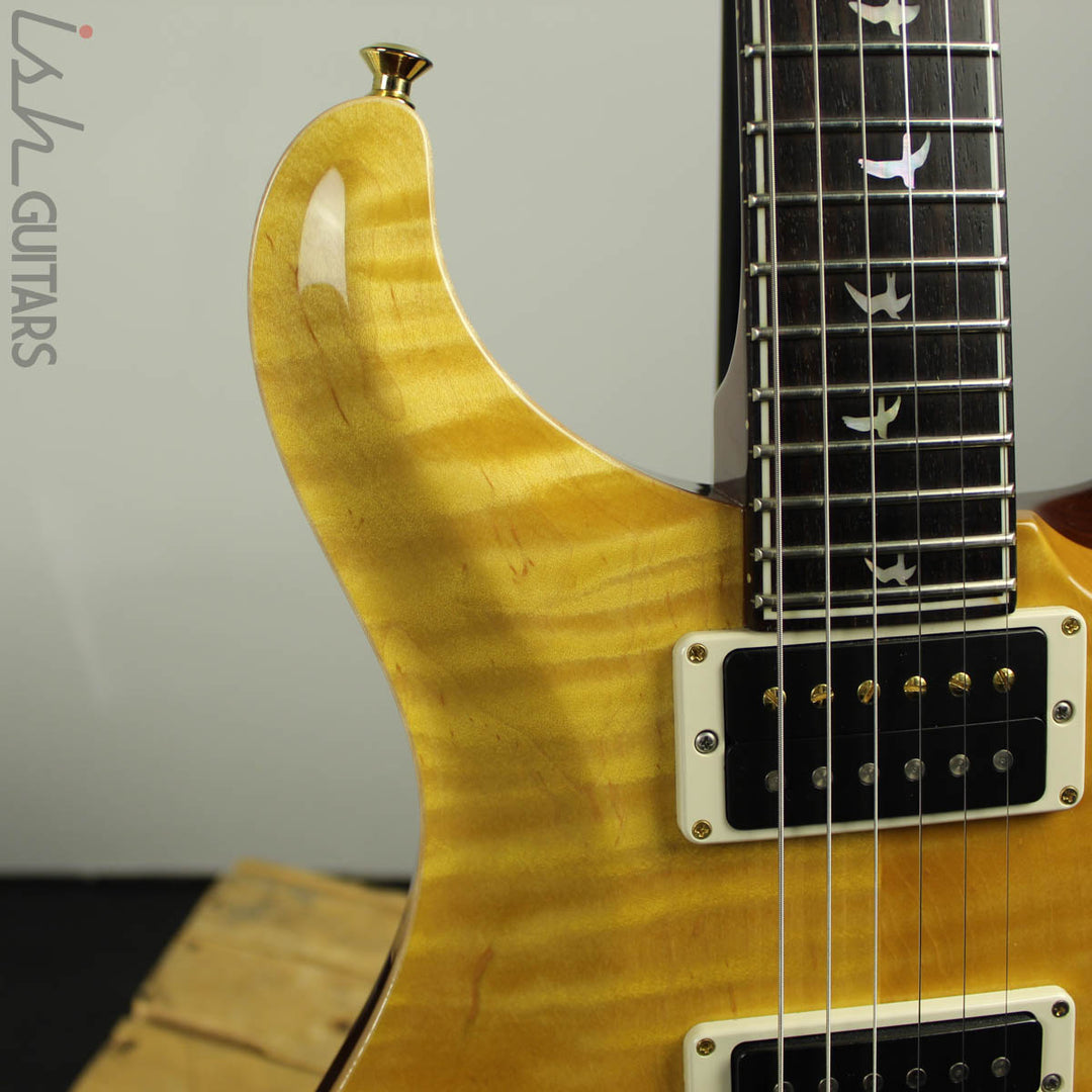 2015 PRS Custom 24 30th Anniversary Honey Yellow