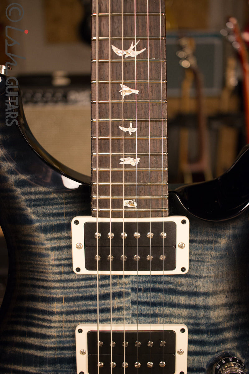 Paul Reed Smith PRS Custom 24 Custom Color Faded Whale Blue Smokewrap