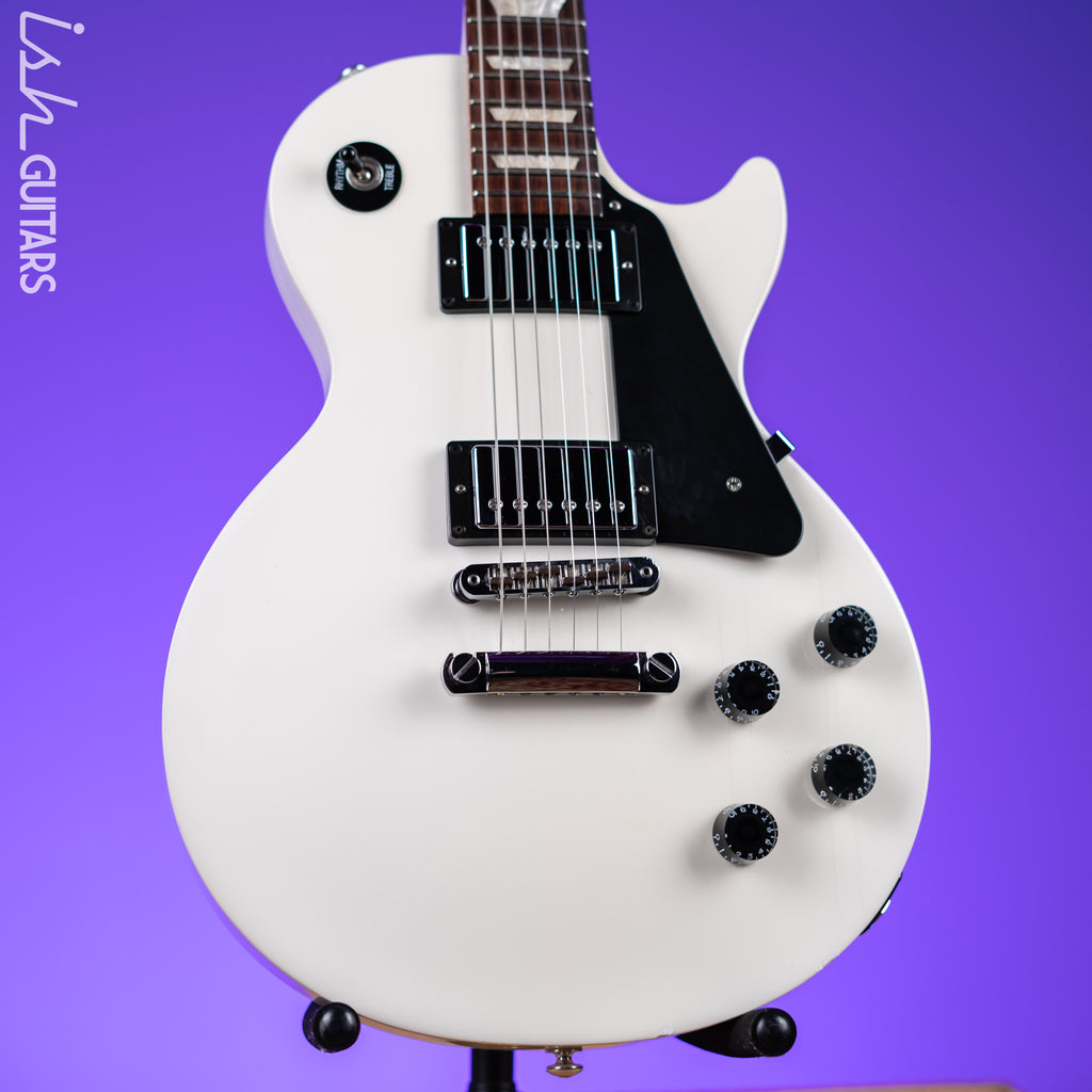 2016 Gibson Les Paul Studio White – Ish Guitars