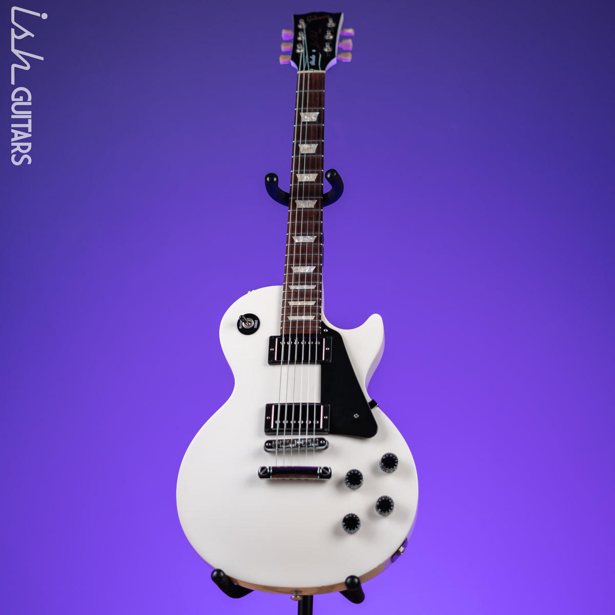 2016 Gibson Les Paul Studio White – Ish Guitars