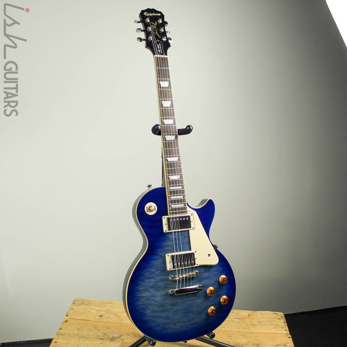 2016 Epiphone Les Paul Standard Pro Blueburst – Ish Guitars