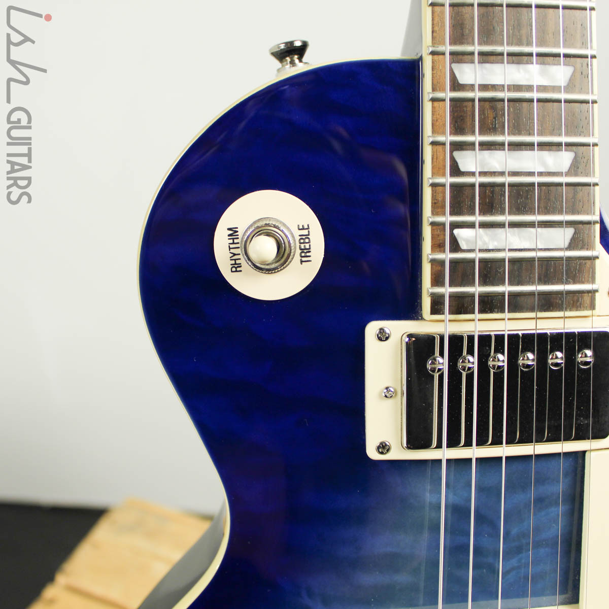 2016 Epiphone Les Paul Standard Pro Blueburst – Ish Guitars
