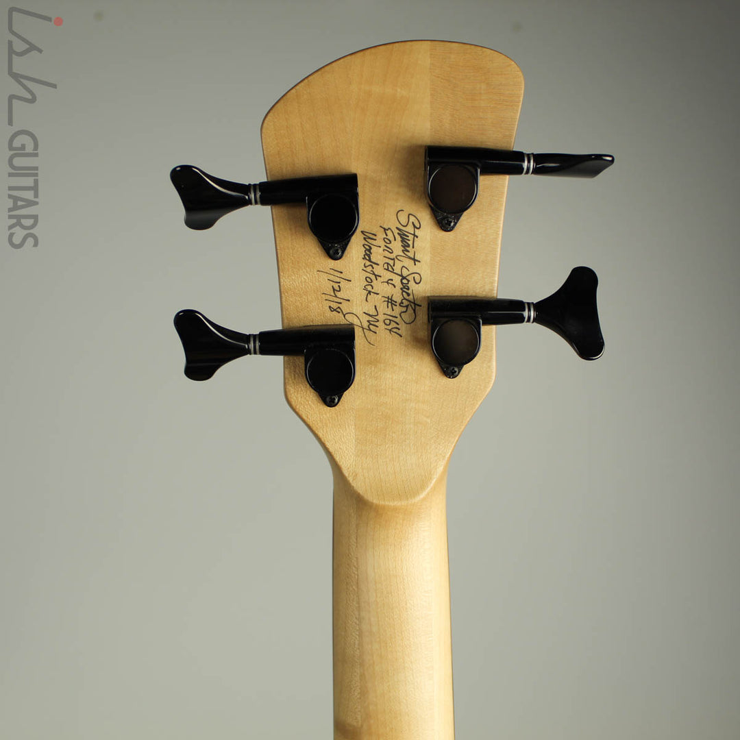 Spector Forte 4 USA Natural Swamp Ash Bass Guitar