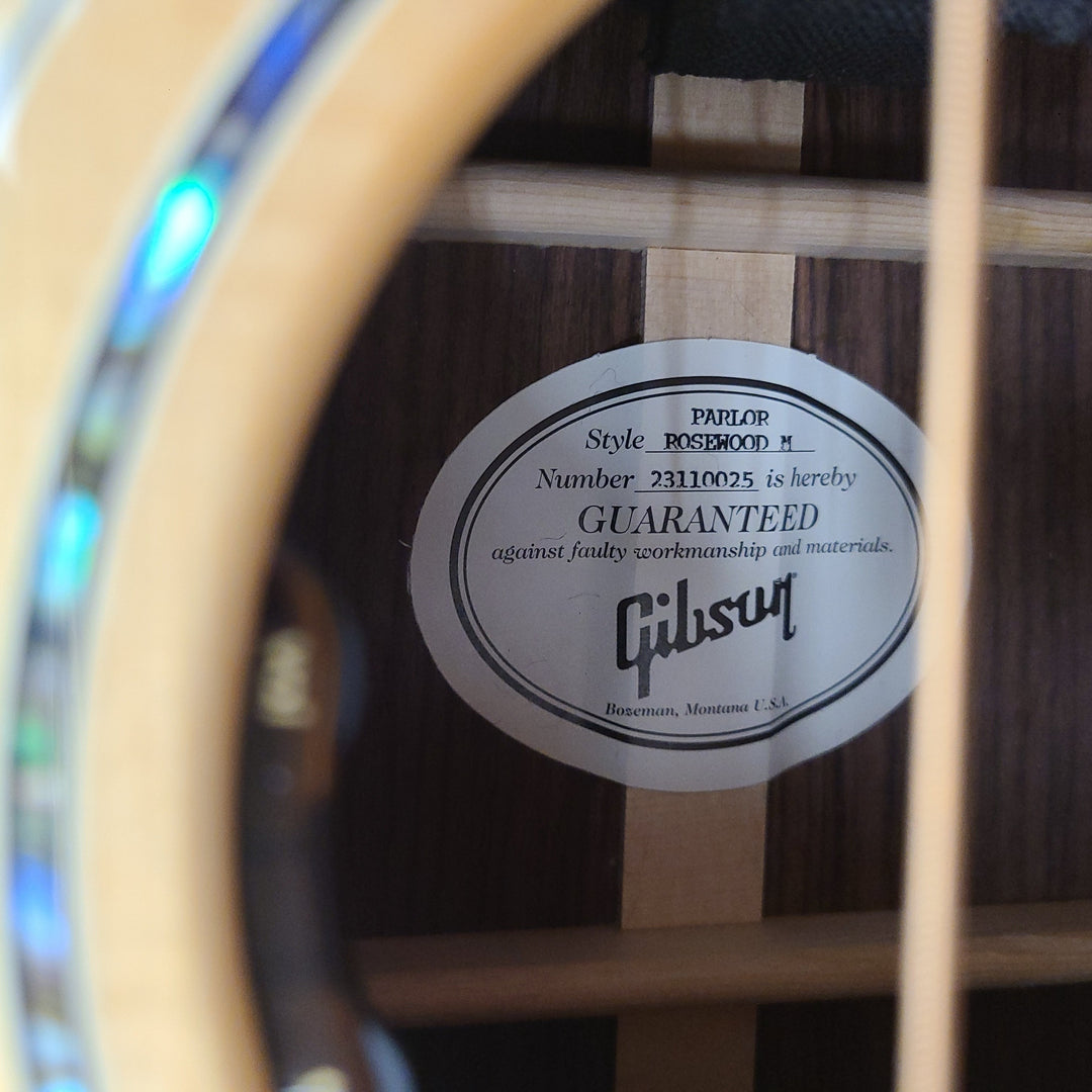 2020 Gibson Parlor M Rosewood Acoustic Electric Guitar