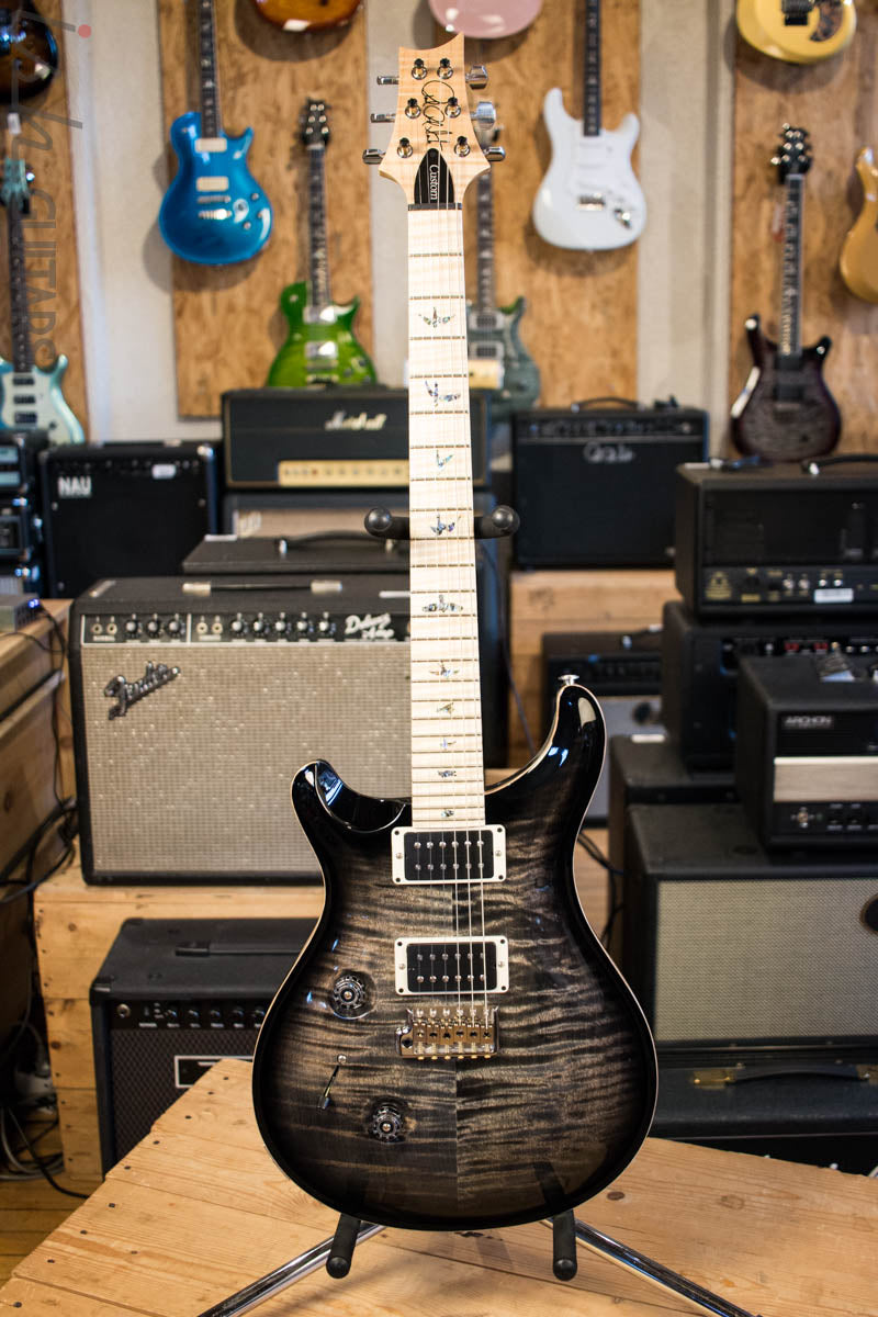 2018 PRS Experience Custom 24 Lefty 10 Top Flamed Maple Fretboard and Neck