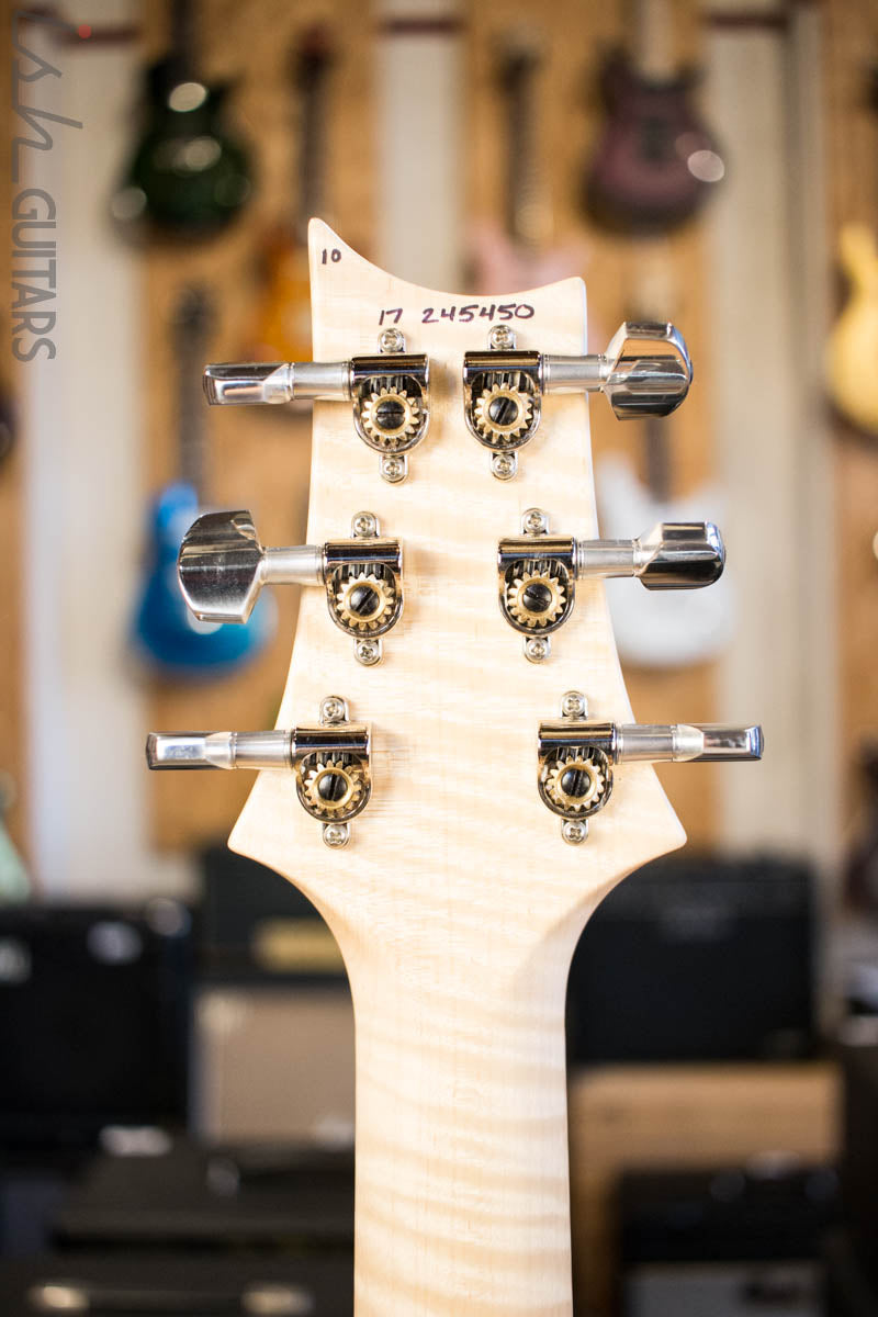 2018 PRS Experience Custom 24 Lefty 10 Top Flamed Maple Fretboard and Neck
