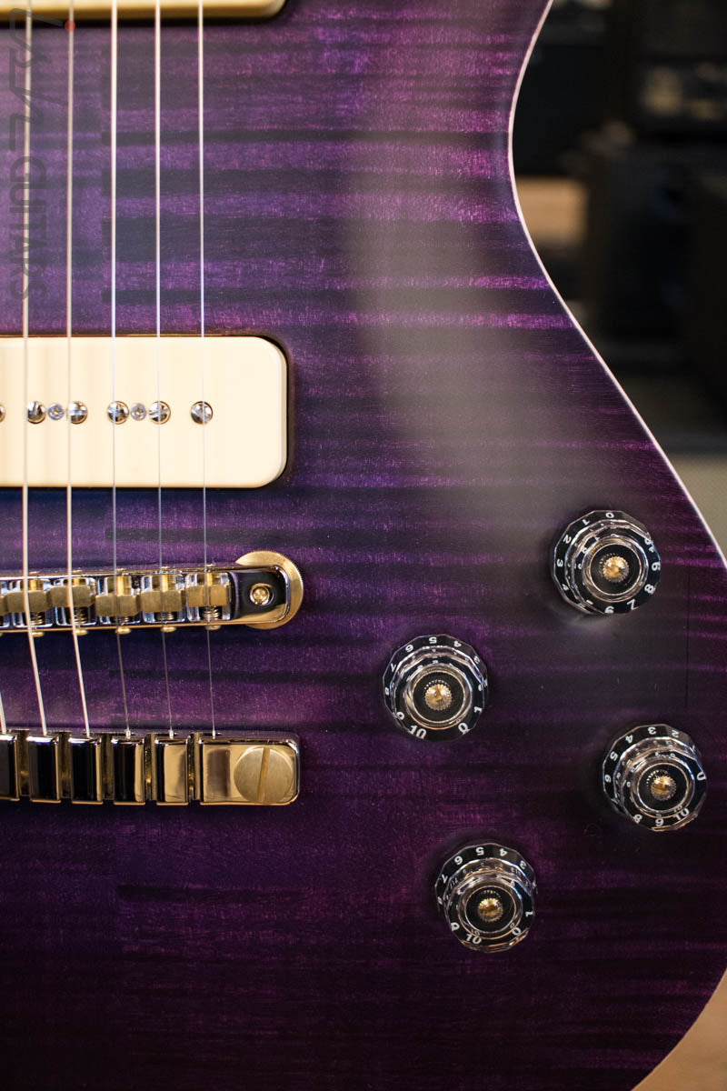 2018 PRS Experience BStock McCarty 594 Soapbar Singlecut LTD Satin Custom Color Purple