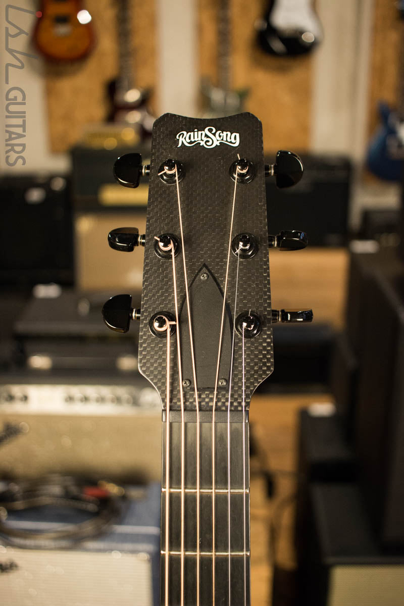 Rainsong Concert Hybrid Parlor Fully Acoustic Guitar CH-PA1100NSG
