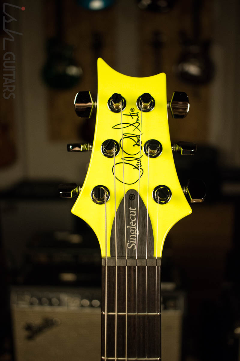 PRS S2 Singlecut Custom Color Neon Yellow