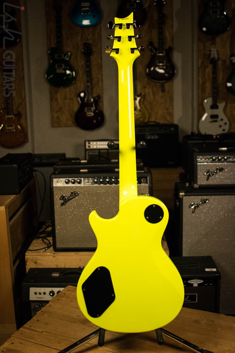 PRS S2 Singlecut Custom Color Neon Yellow