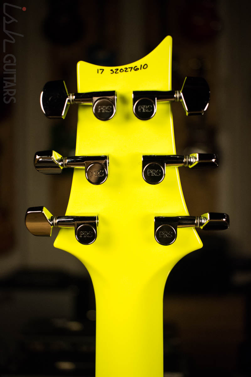 PRS S2 Singlecut Custom Color Neon Yellow