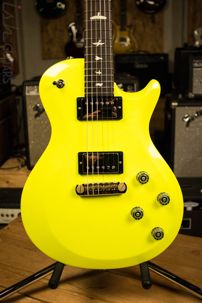 PRS S2 Singlecut Custom Color Neon Yellow