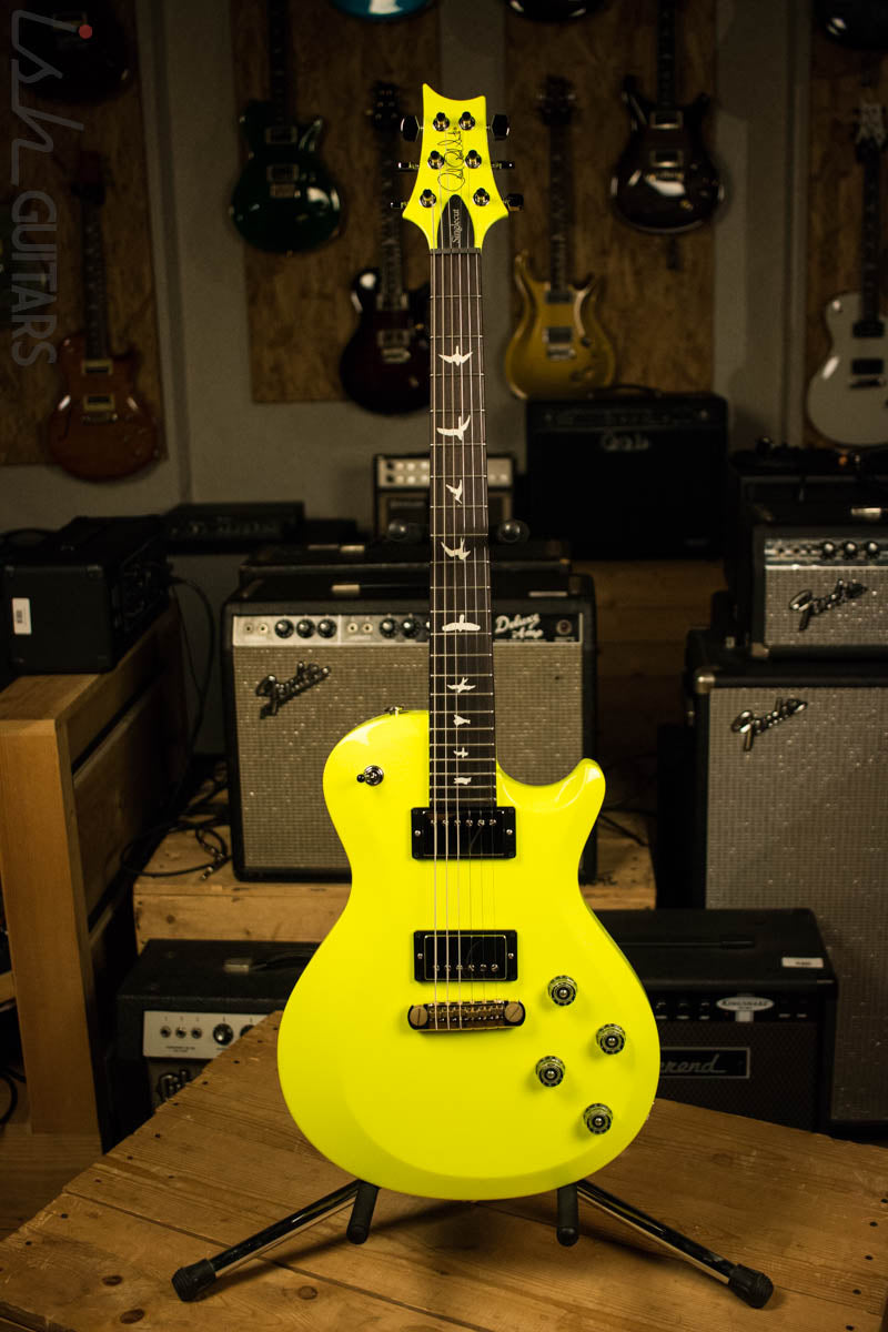 PRS S2 Singlecut Custom Color Neon Yellow