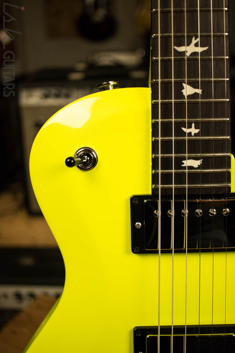 PRS S2 Singlecut Custom Color Neon Yellow