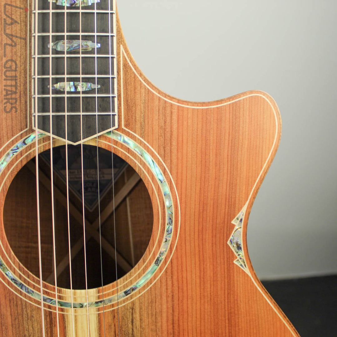 Cole Clark Angel 3 AN3EC-RDBL Redwood Top B-Stock