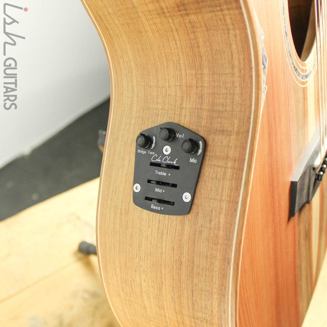 Cole Clark Angel 3 AN3EC-RDBL Redwood Top B-Stock