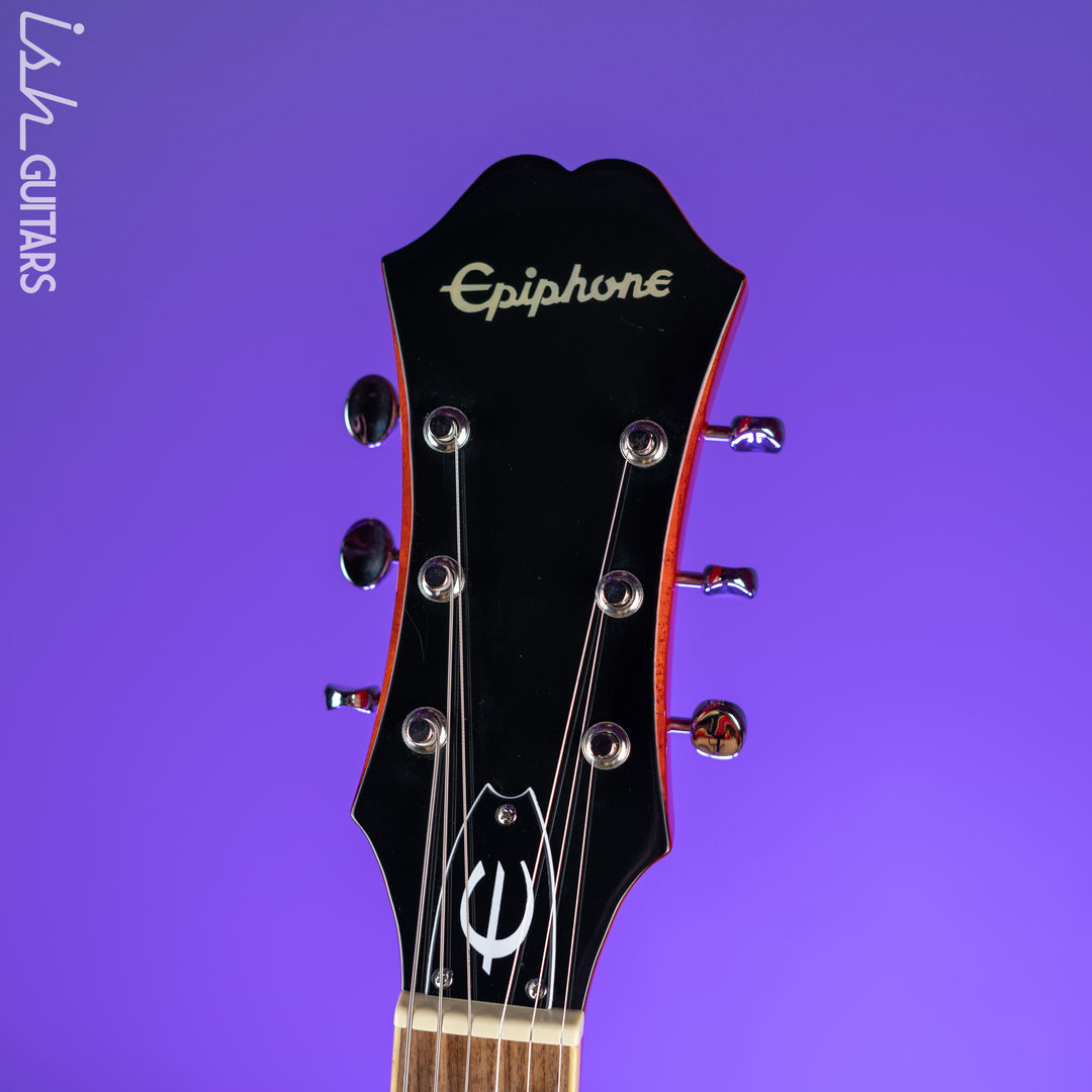 2018 Epiphone Casino Worn Sunrise Orange