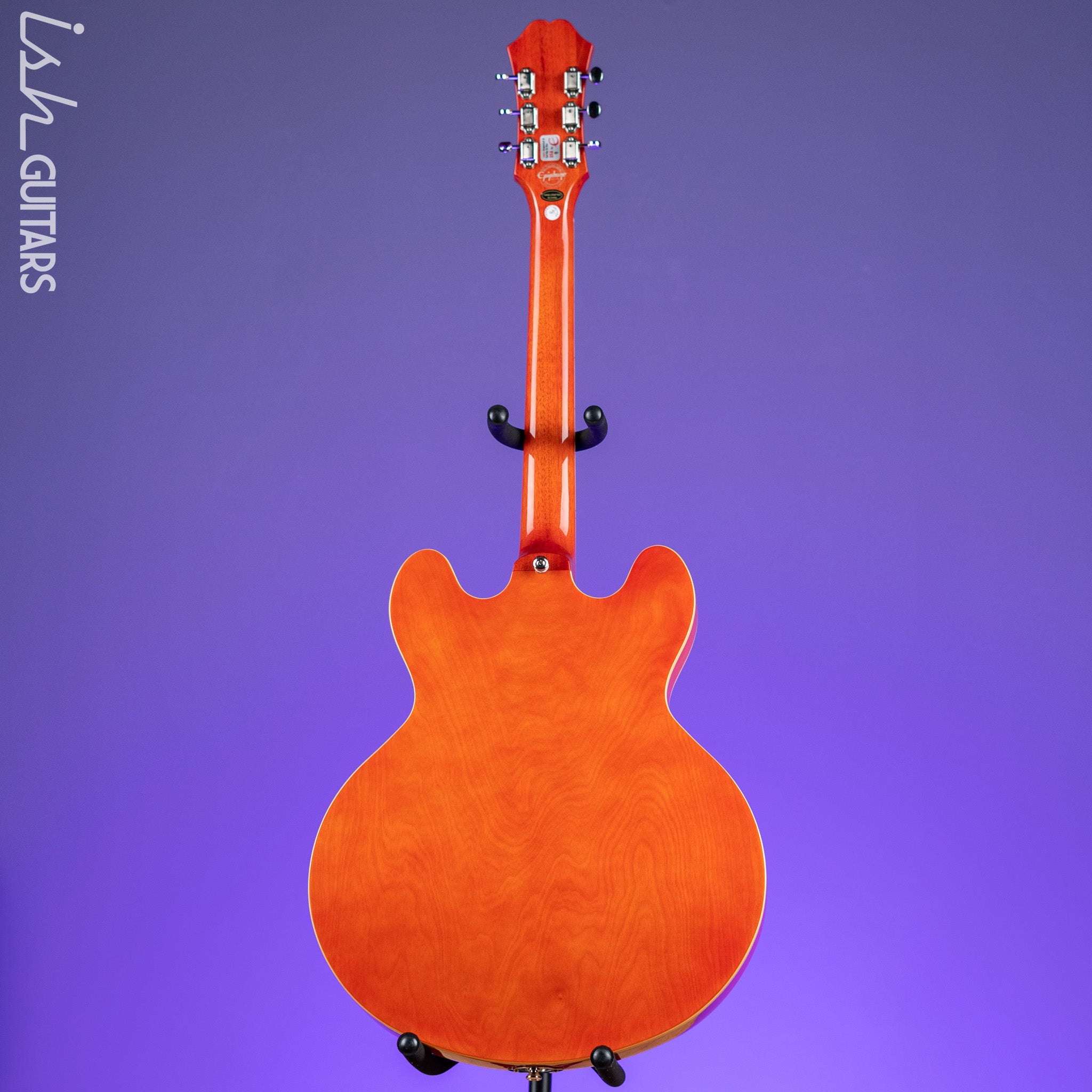 2018 Epiphone Casino Worn Sunrise Orange – Ish Guitars