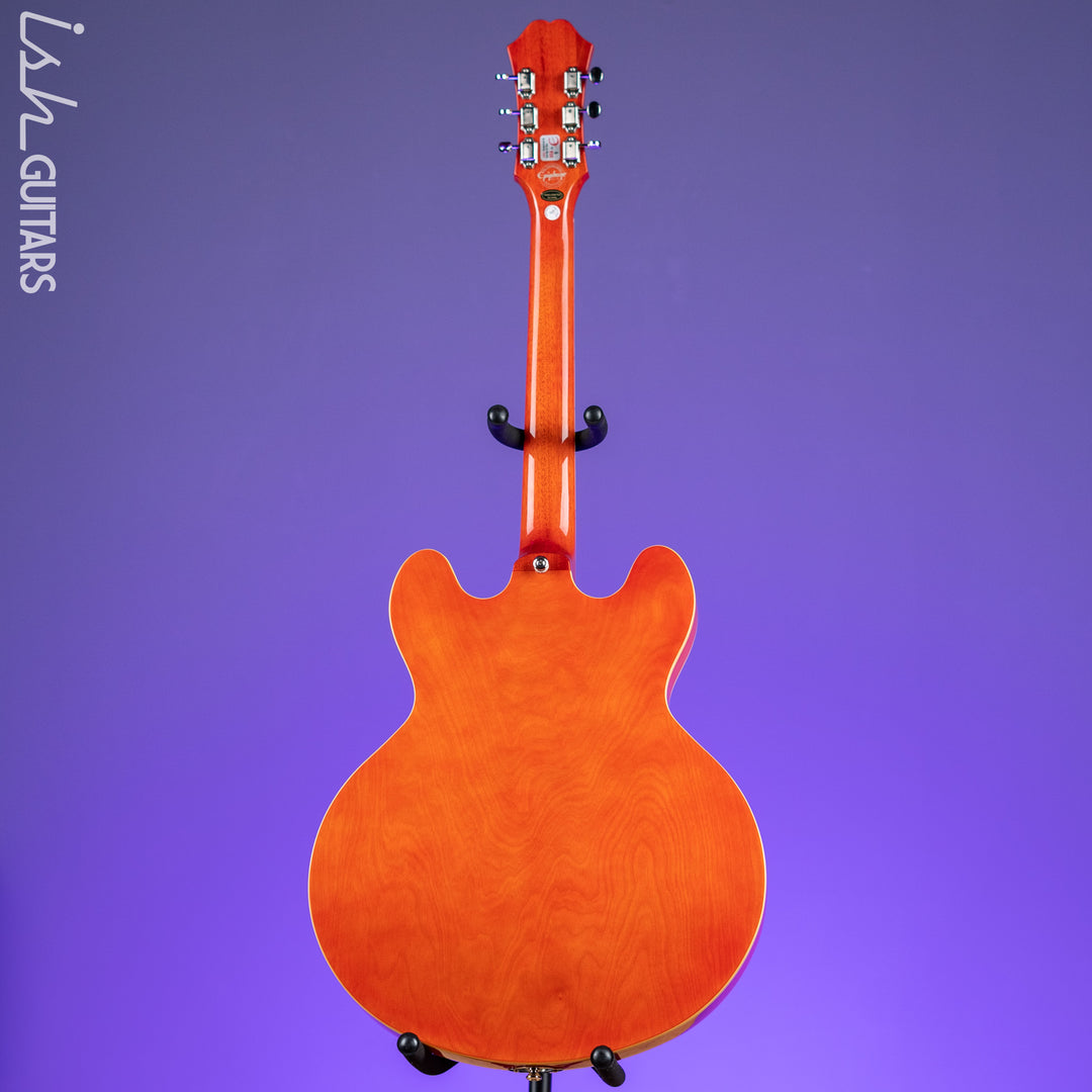 2018 Epiphone Casino Worn Sunrise Orange