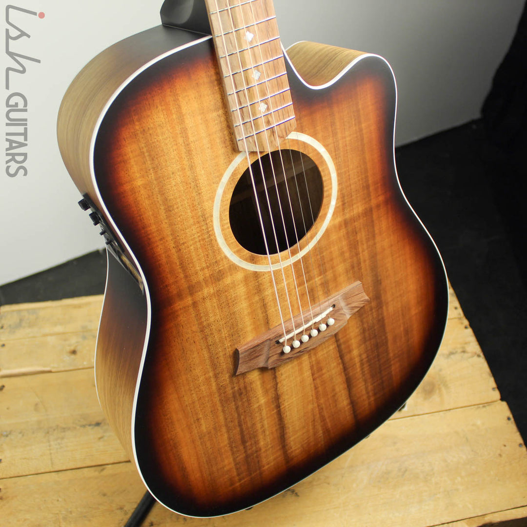 Cole Clark Fat Lady FL2EC-BLBL Sunburst Australian Blackwood
