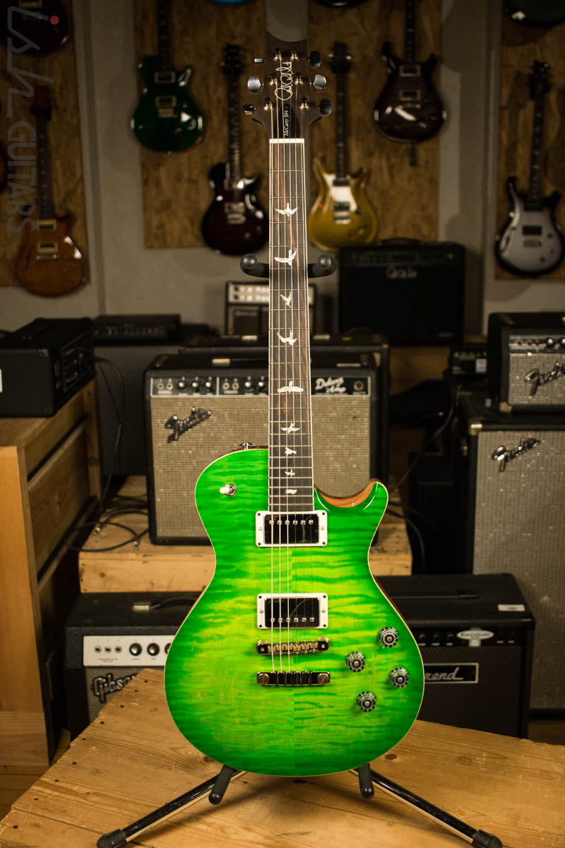 PRS Singlecut McCarty 594 Eriza Verde Solid Rosewood Neck Brazilian Fretboard