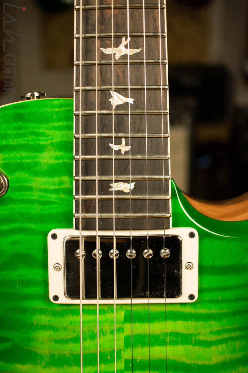 PRS Singlecut McCarty 594 Eriza Verde Solid Rosewood Neck Brazilian Fretboard