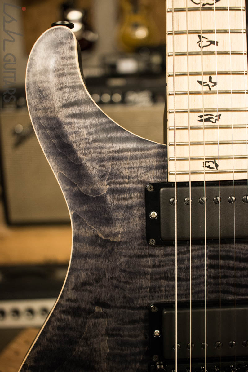 Paul Reed Smith PRS 2018 Dustie Waring "Floyd" CE24 Limited Edition Grey Black Satin B-stock