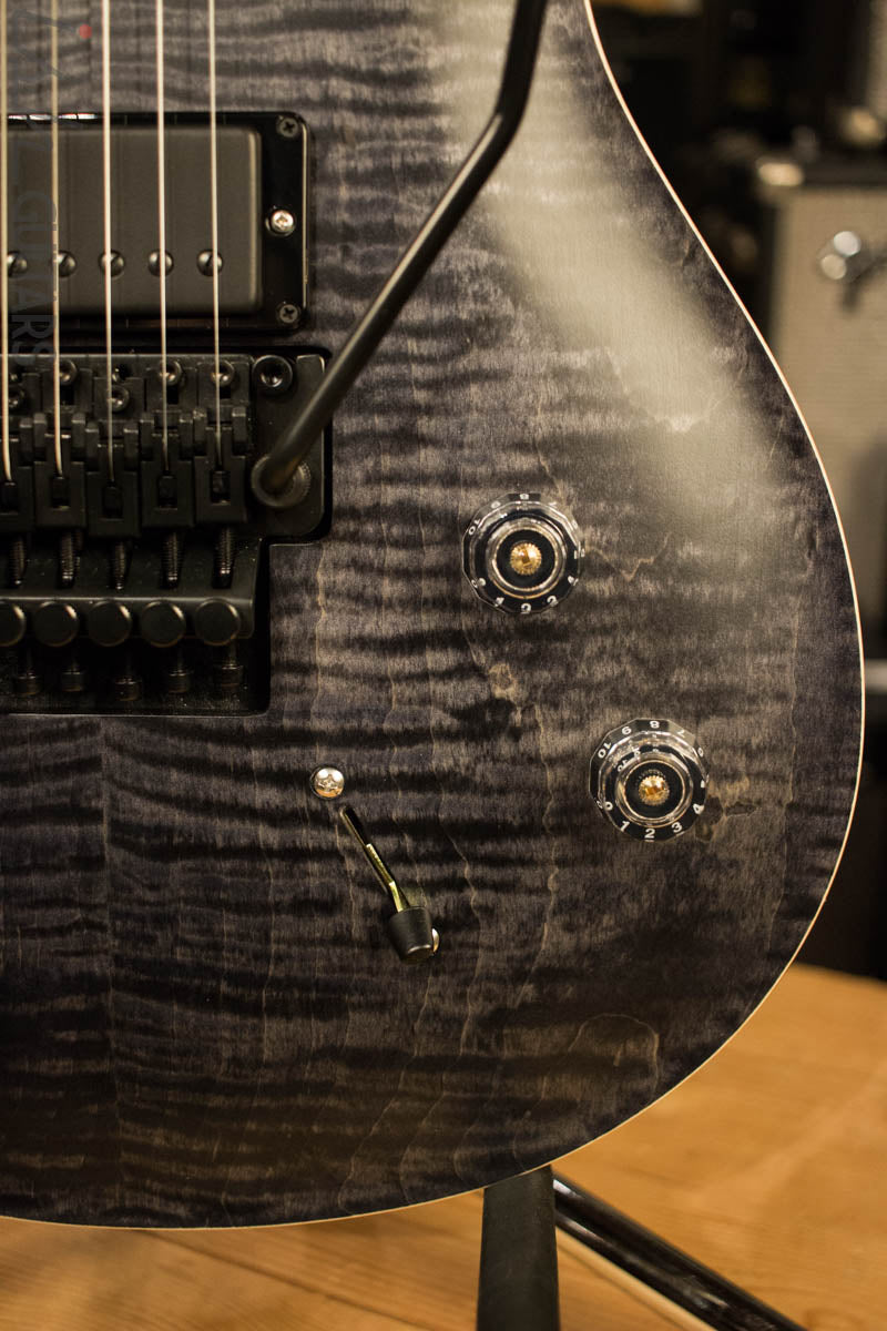 Paul Reed Smith PRS 2018 Dustie Waring "Floyd" CE24 Limited Edition Grey Black Satin B-stock