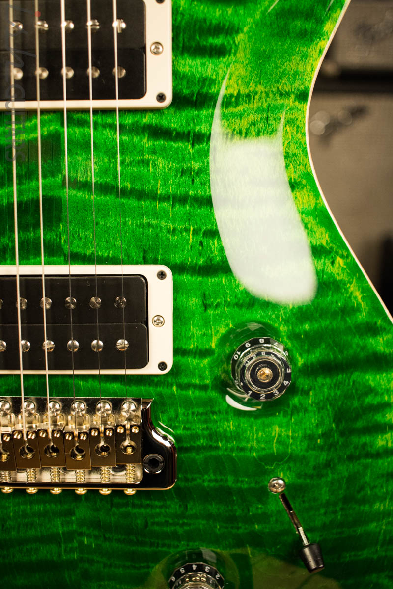 2018 PRS Paul Reed Smith Custom 22 Custom Color Emerald Green Tobacco Back