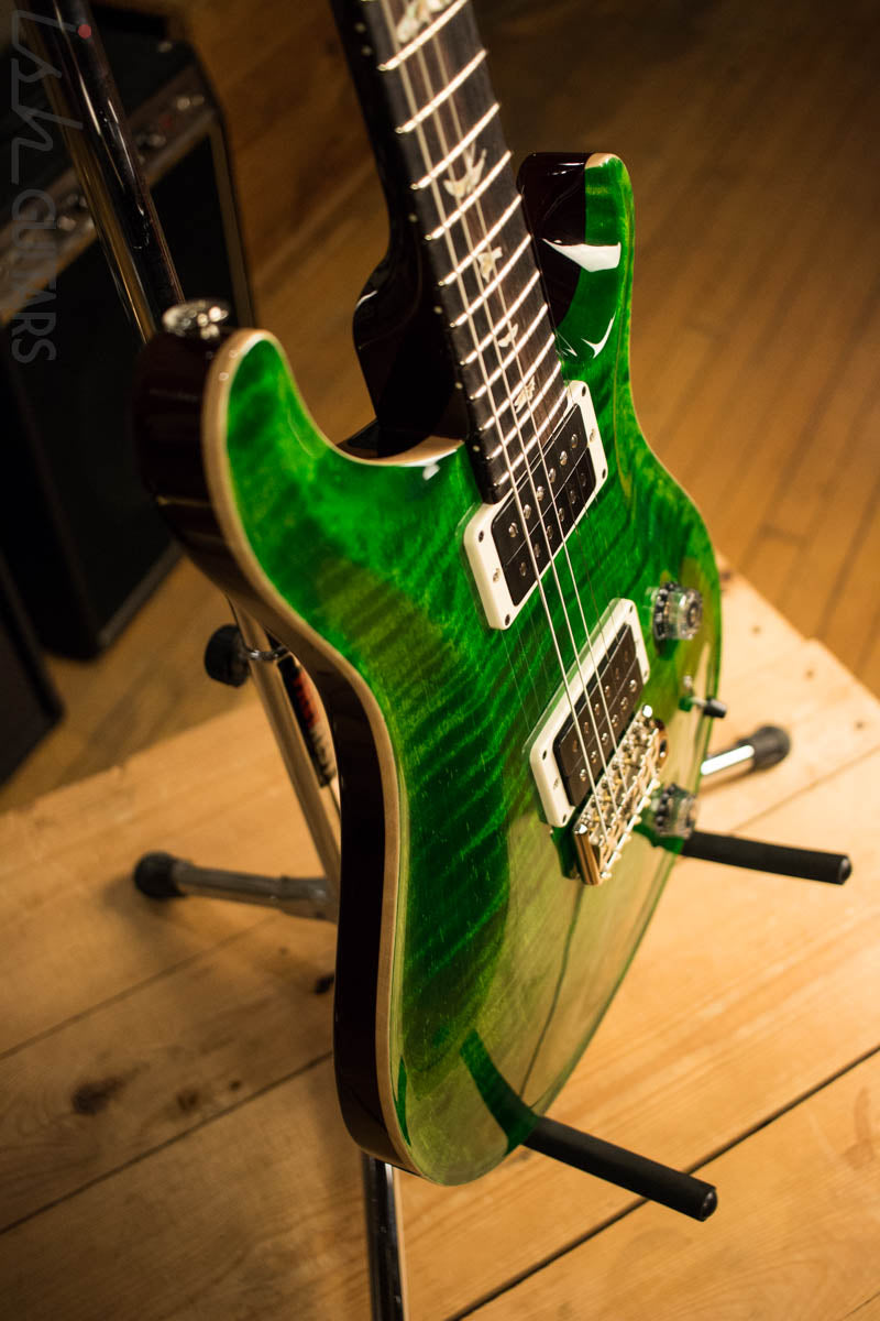 2018 PRS Paul Reed Smith Custom 22 Custom Color Emerald Green Tobacco Back