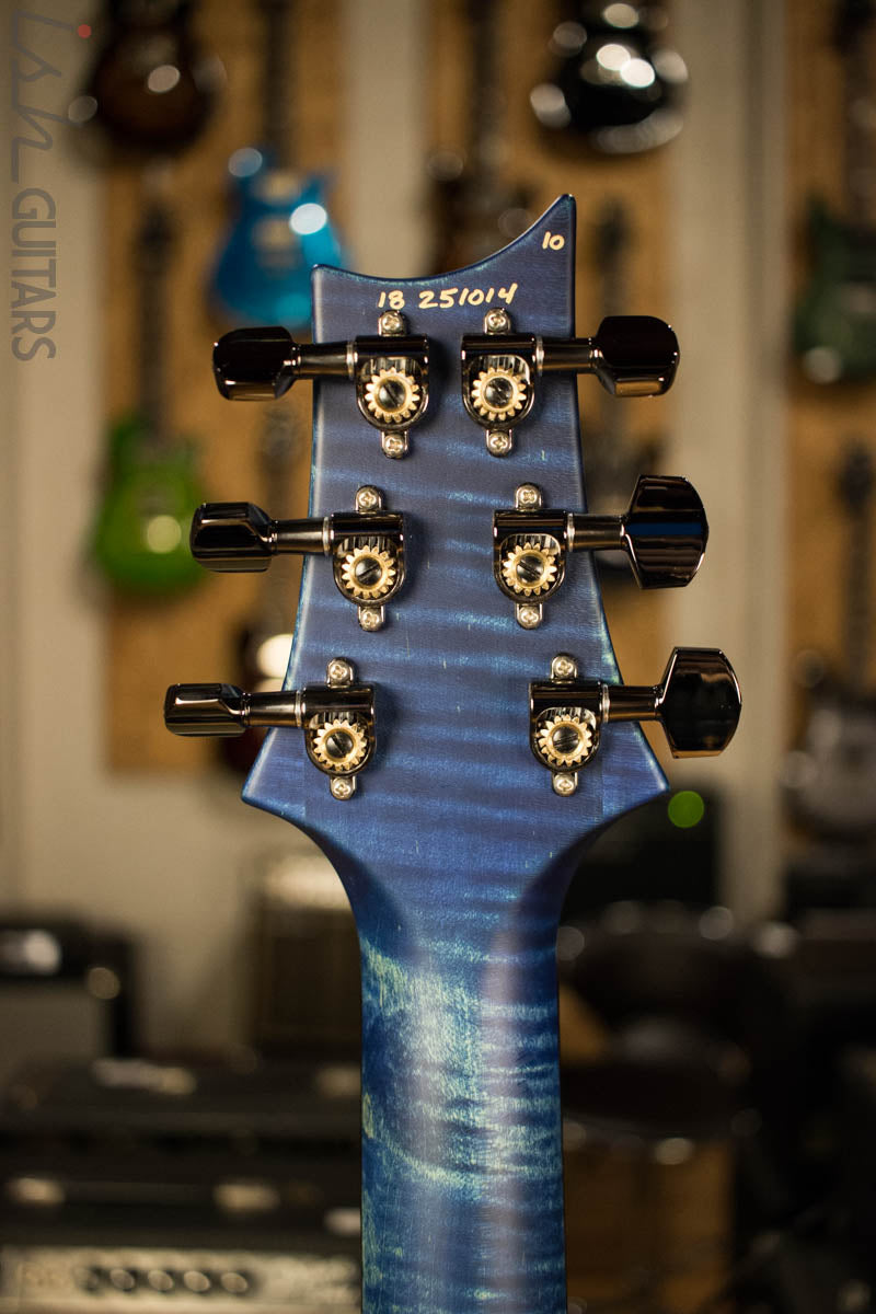 Paul Reed Smith Wood Library Hollowbody I Satin River Blue w/ Matching Flamed Maple Neck