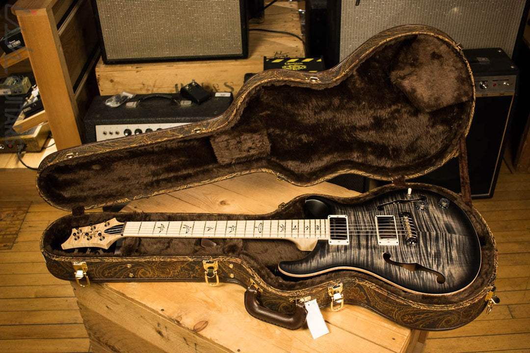 Paul Reed Smith Wood Library Hollowbody I Satin Charcoalburst with Maple Neck