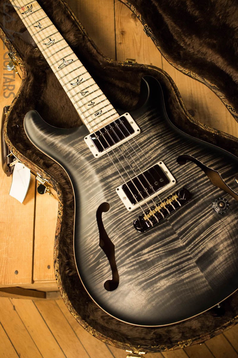Paul Reed Smith Wood Library Hollowbody I Satin Charcoalburst with Maple Neck