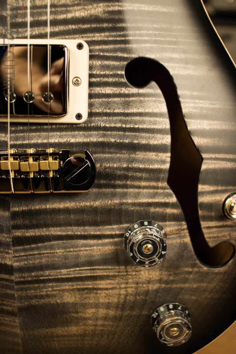 Paul Reed Smith Wood Library Hollowbody I Satin Charcoalburst with Maple Neck