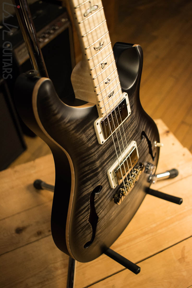 Paul Reed Smith Wood Library Hollowbody I Satin Charcoalburst with Maple Neck