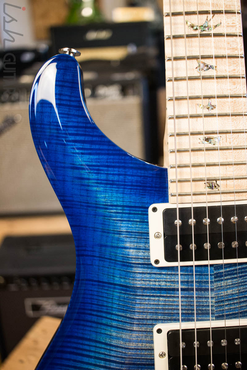 2018 PRS Custom 24 Floyd Artist Package Blue Burst Flamed Maple Fretboard