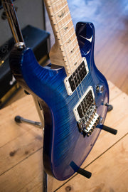 2018 PRS Custom 24 Floyd Artist Package Blue Burst Flamed Maple Fretboard