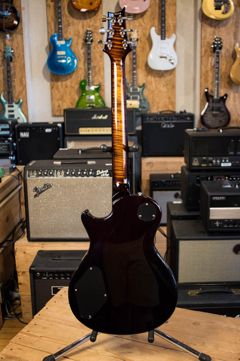 2018 PRS Tremonti Baritone LTD Flamed Maple Neck Black Gold Burst
