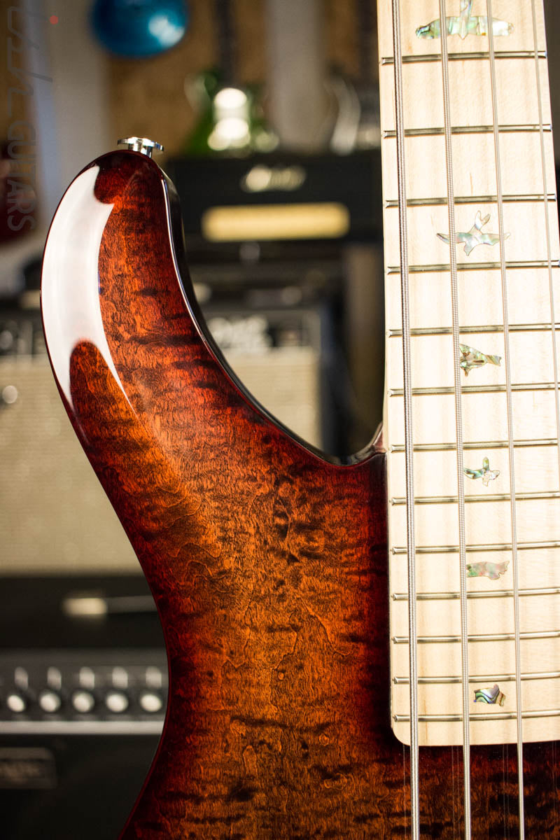 2018 PRS Grainger 4 String Bass Custom Color Maple Fretboard Non 10 Top