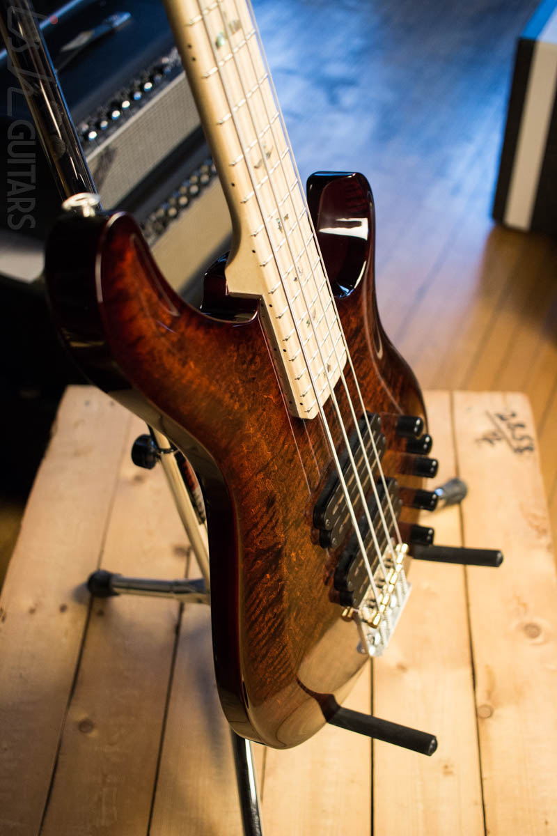2018 PRS Grainger 4 String Bass Custom Color Maple Fretboard Non 10 Top