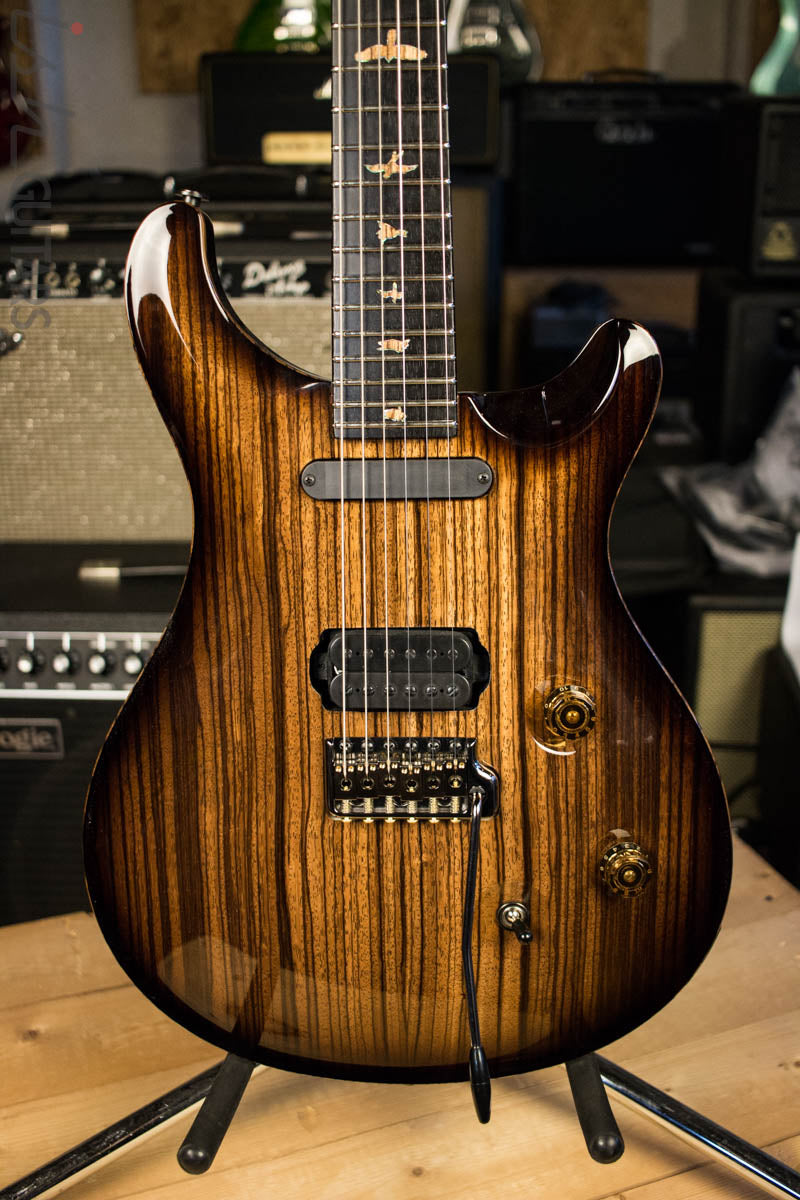 2018 PRS Experience Private Stock Custom 24 Zebrawood 305 Pickup (DEMO VIDEO)
