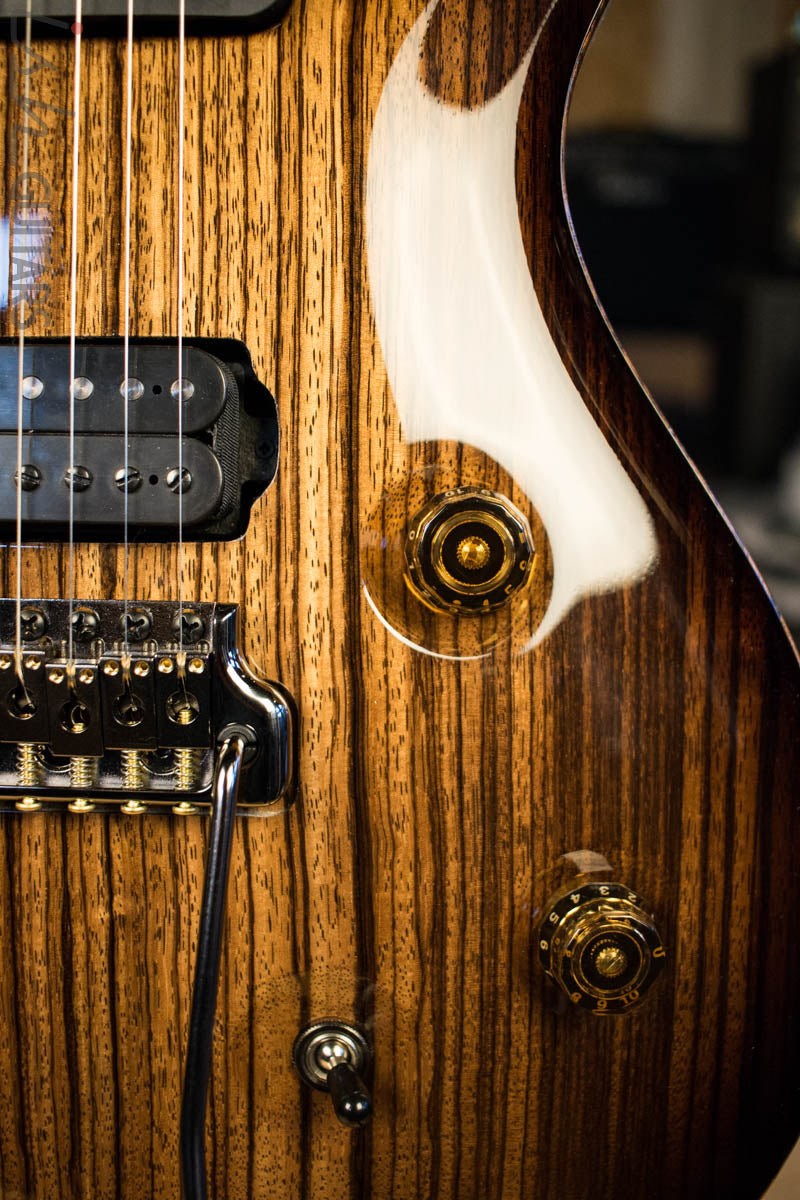 2018 PRS Experience Private Stock Custom 24 Zebrawood 305 Pickup (DEMO VIDEO)