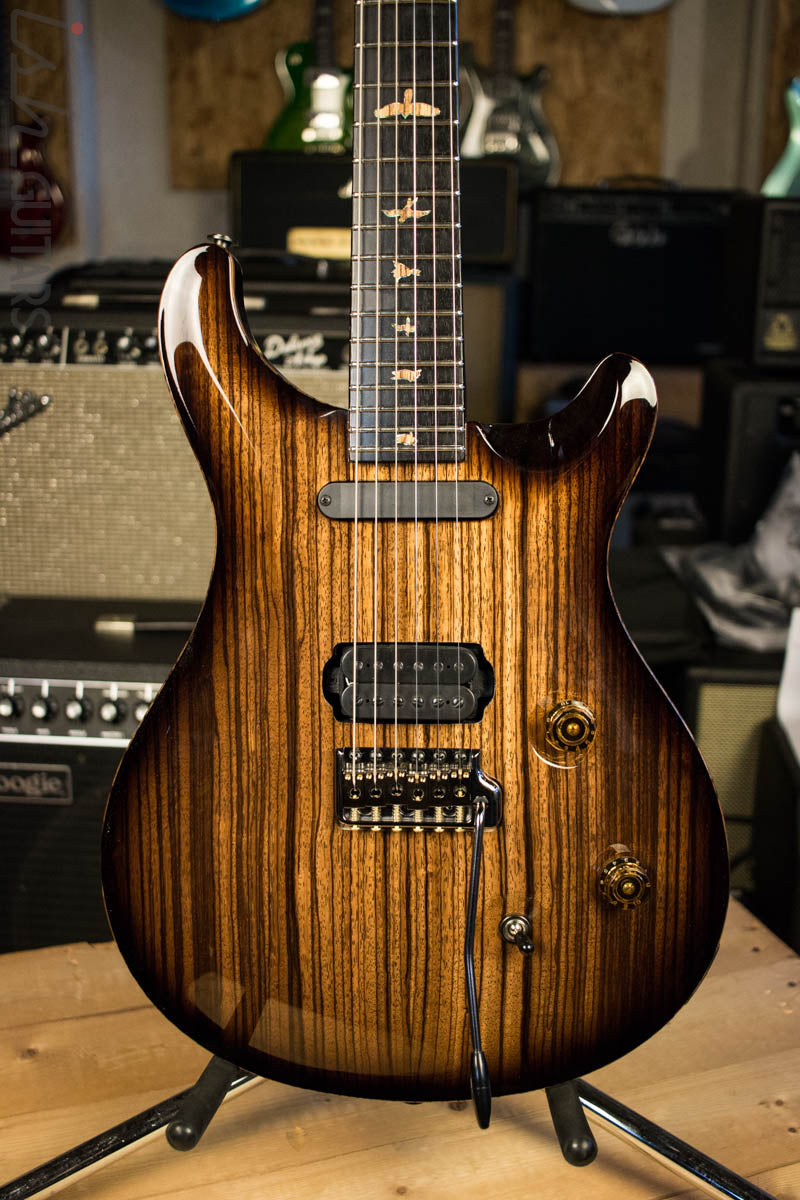 2018 PRS Experience Private Stock Custom 24 Zebrawood 305 Pickup (DEMO VIDEO)