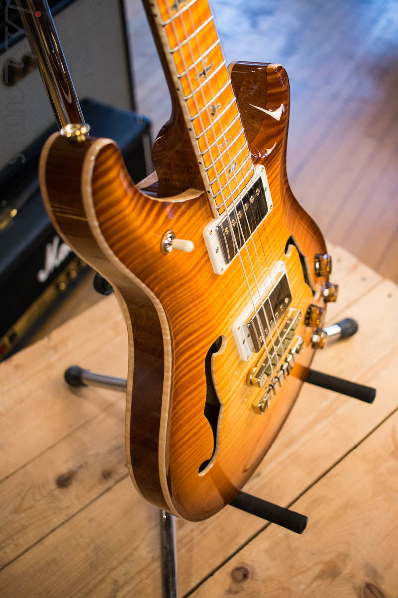 2018 PRS Experience McCarty 594 Hollowbody II Citrine Glow