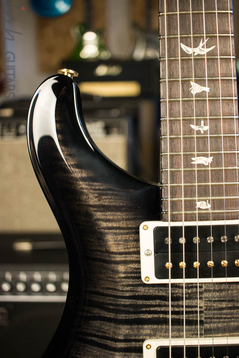 2018 Paul Reed Smith Custom 24-08 10 Top Charcoal Gray