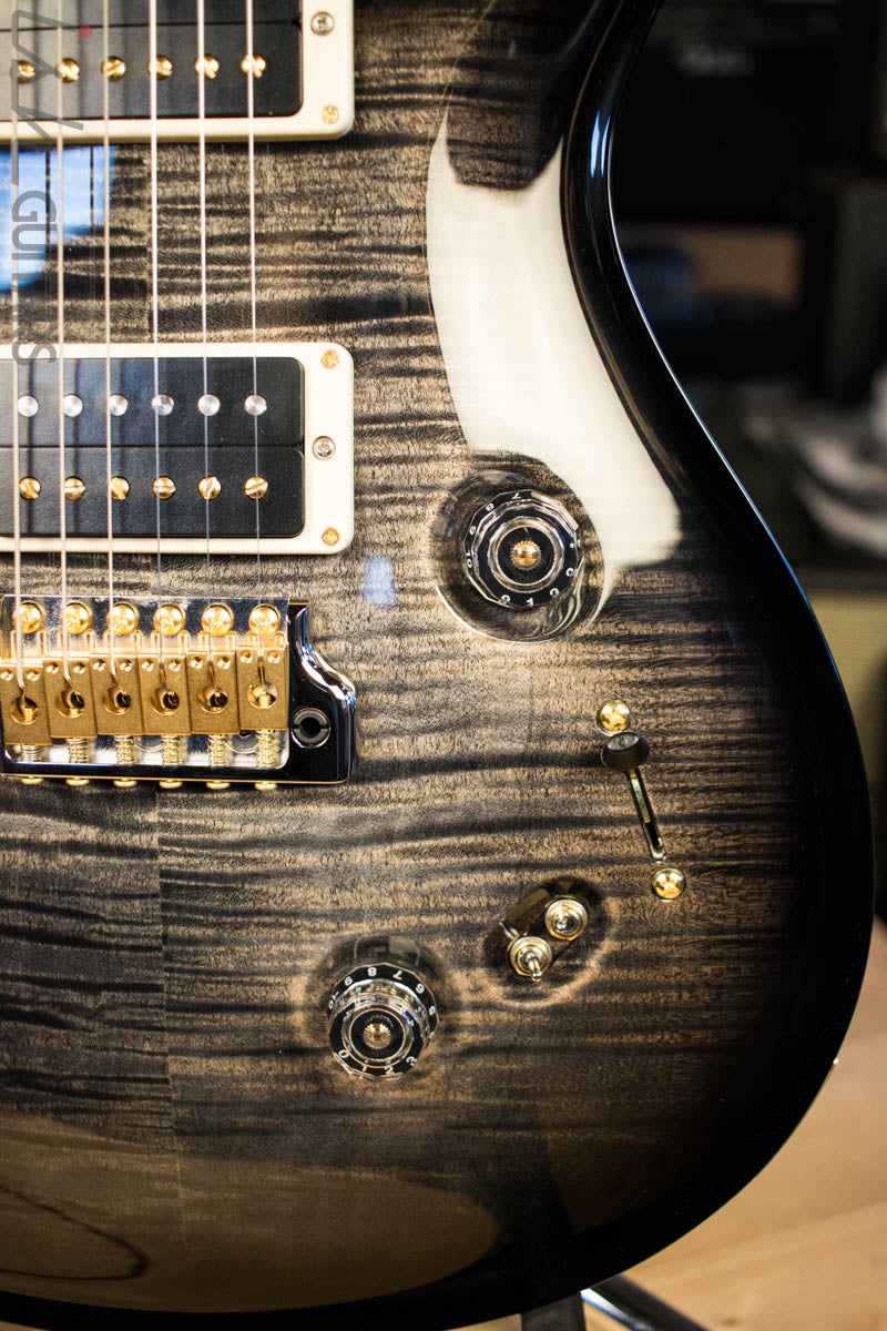 2018 Paul Reed Smith Custom 24-08 10 Top Charcoal Gray