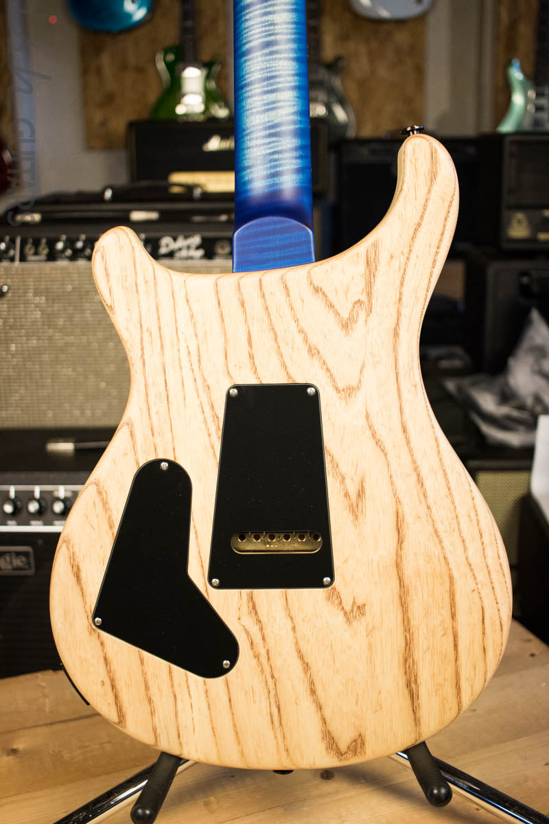 Paul Reed Smith Wood Library Custom 24/08 Satin Faded Blue Burst Quilted Maple Top Swamp Ash Body