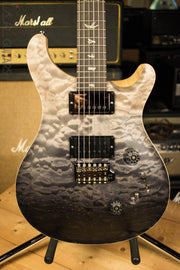 2018 Paul Reed Smith Wood Library Custom 24-08 Gray Black Fade Quilted Maple Top Korina Body and Neck
